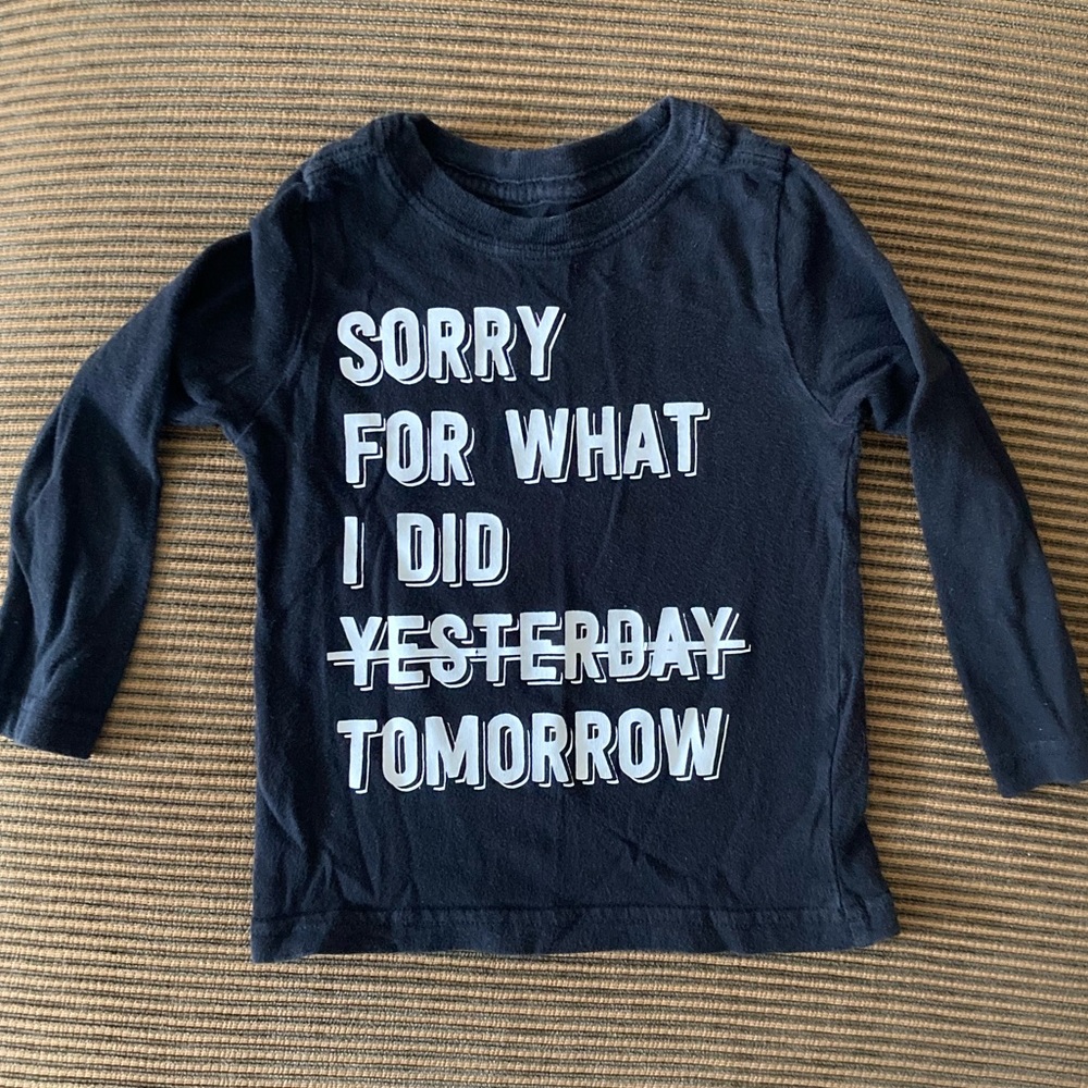 Toddler long sleeve. Good shape.